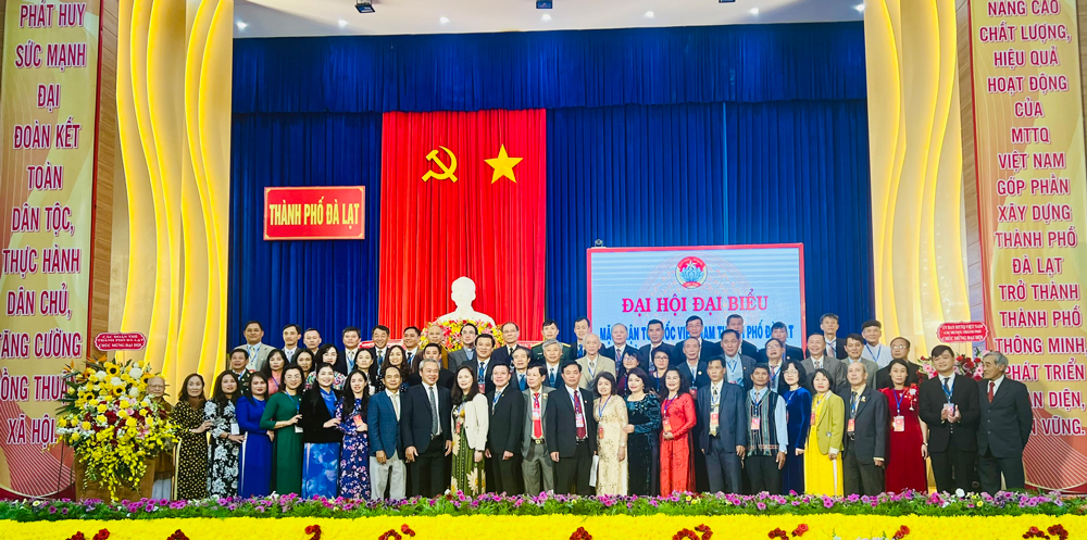 Ông Nguyễn Quang Hải tái đắc cử chức Chủ tịch Ủy ban MTTQ Việt Nam TP Đà Lạt khoá XI