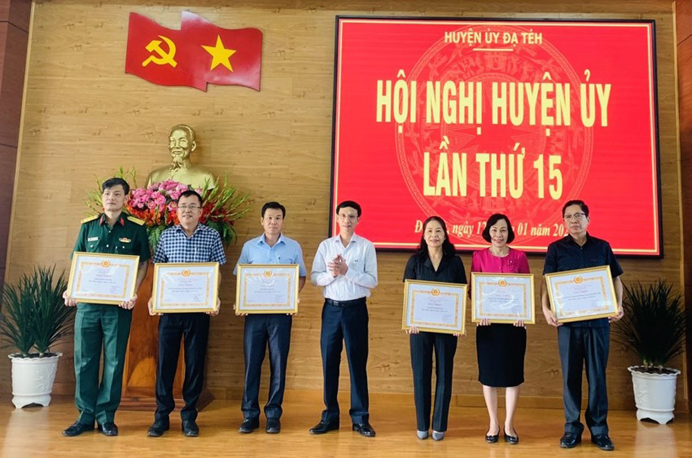 Ðạ Tẻh: Thực thi nguyên tắc tập trung dân chủ trong hoạt động của Đảng