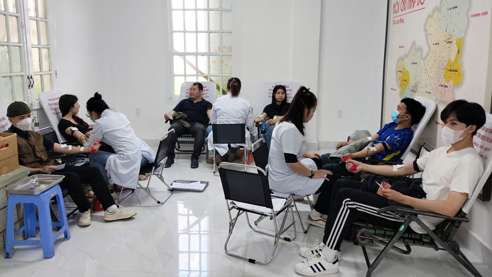 Đà Lạt vận động tình nguyện viên hiến 168 đơn vị máu