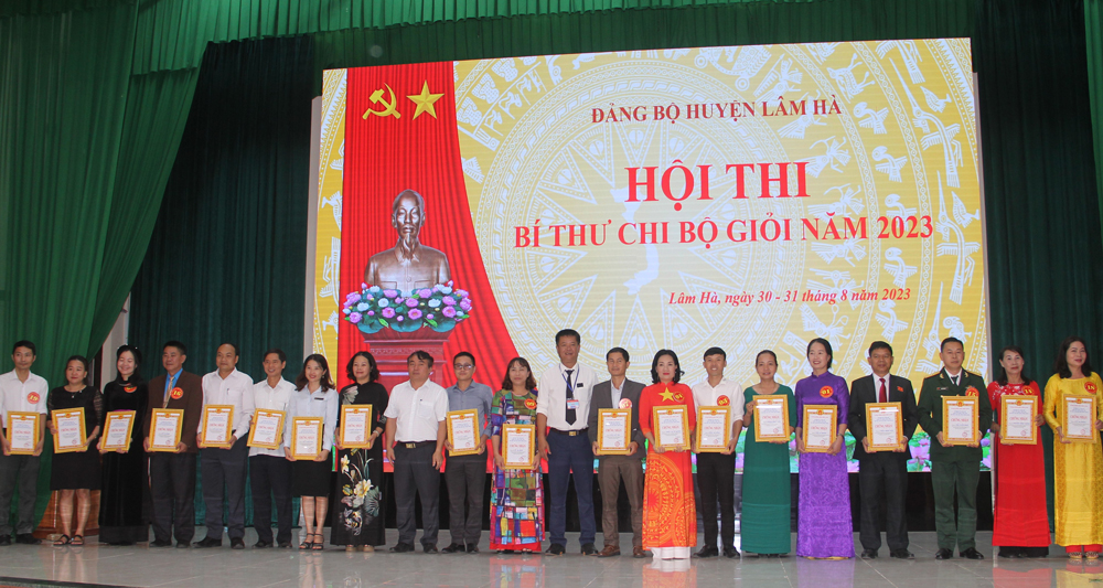 Lâm Hà: Bế mạc Vòng chung khảo Hội thi Bí thư Chi bộ giỏi năm 2023