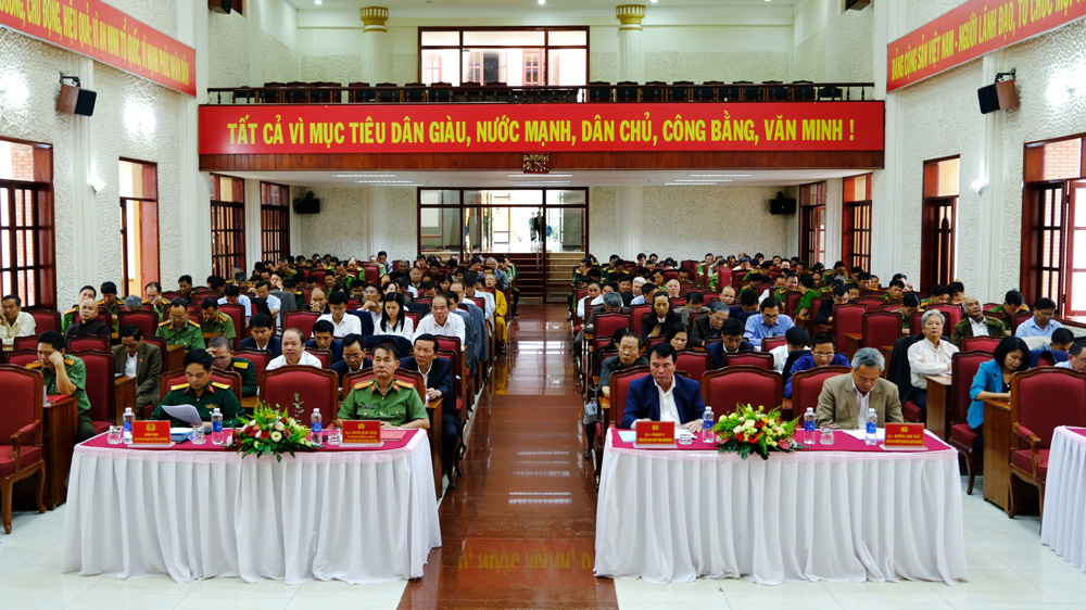 Đảm bảo quốc phòng, an ninh trên địa bàn tỉnh