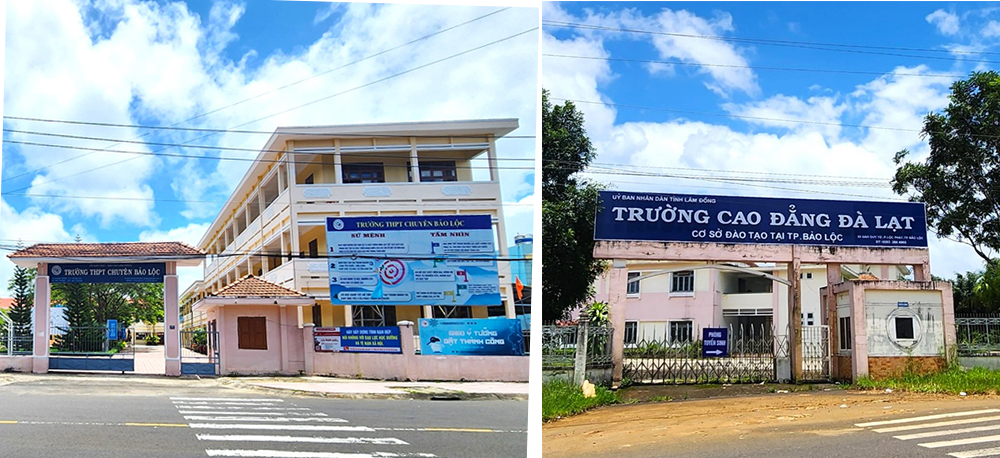 Trường THPT Chuyên Bảo Lộc sẽ dời về vị trí mới
