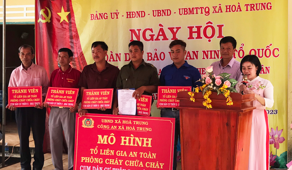 Di Linh: Đồng loạt tổ chức Diễn đàn Công an lắng nghe ý kiến đóng góp của Nhân dân