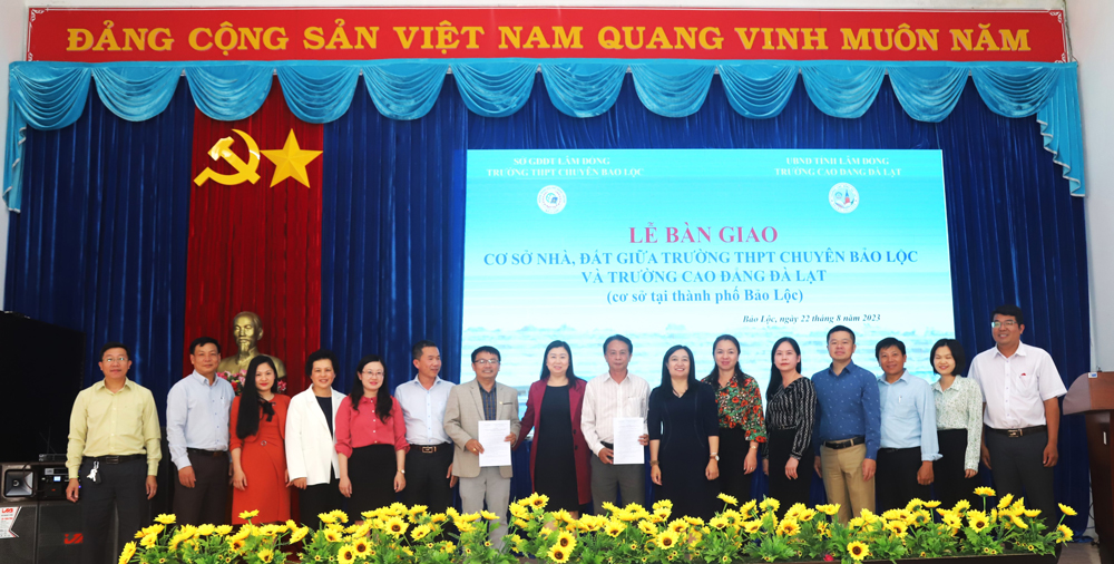 Hai trường THPT Chuyên Bảo Lộc và Cao đẳng Đà Lạt phải hoàn tất công tác di dời trước ngày 31/12/2023