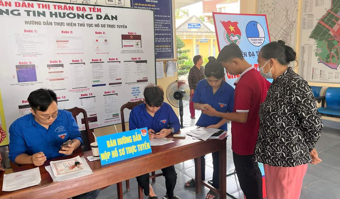 Đạ Tẻh: Nhiều hoạt động hưởng ứng Ngày cao điểm vì đô thị văn minh