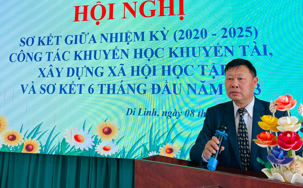 Hội Khuyến học Di Linh vận động gần 9 tỷ đồng cho Quỹ Khuyến học, khuyến tài