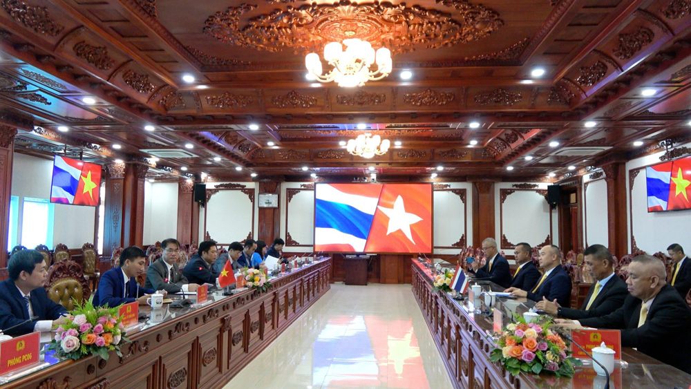 Công an Lâm Đồng tiếp đoàn Cảnh sát Hoàng gia Thái Lan