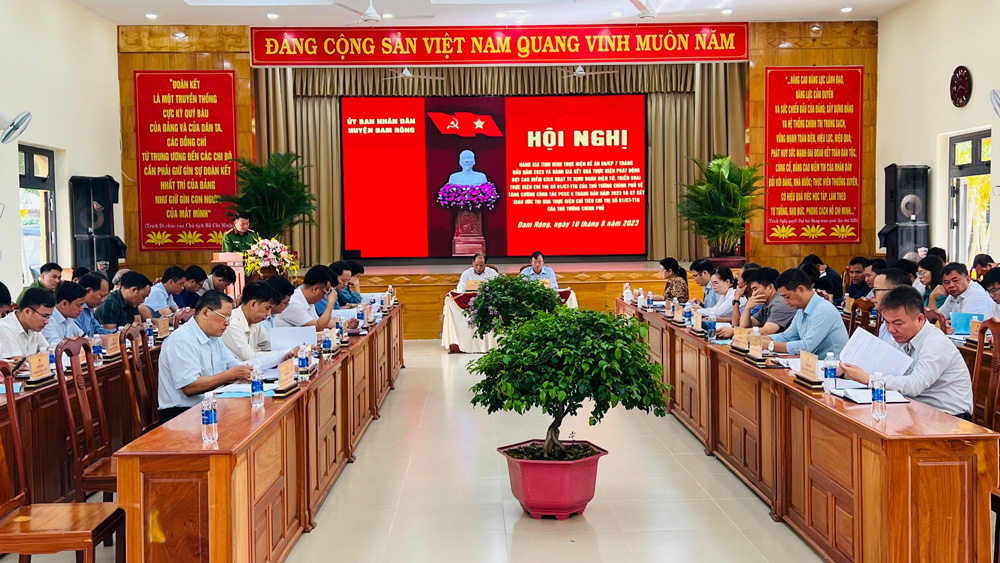 Đam Rông: Dồn lực triển khai Đề án 06 đúng tiến độ được giao