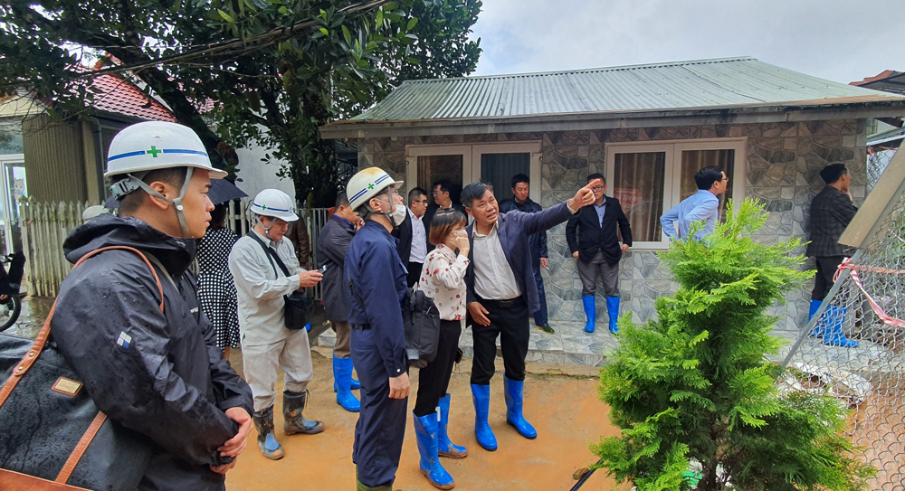 Đà Lạt: Thành lập 4 tổ công tác kiểm tra trật tự xây dựng và phòng chống thiên tai, sạt trượt