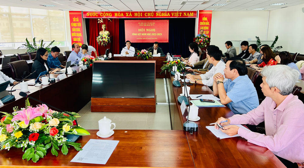 Cụm thi đua số 3 Bộ Giáo dục Đào tạo tổng kết năm học 2022-2023
