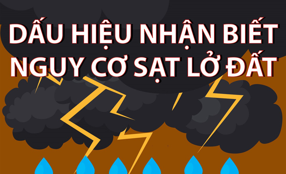 Dấu hiệu nhận biết nguy cơ sạt lở đất