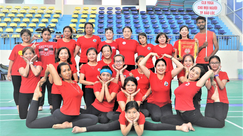 Người góp phần đưa phong trào yoga Bảo Lộc phát triển
