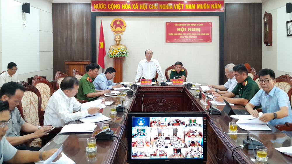 Di Linh: Triển khai công tác tuyển chọn, gọi công dân nhập ngũ năm 2024