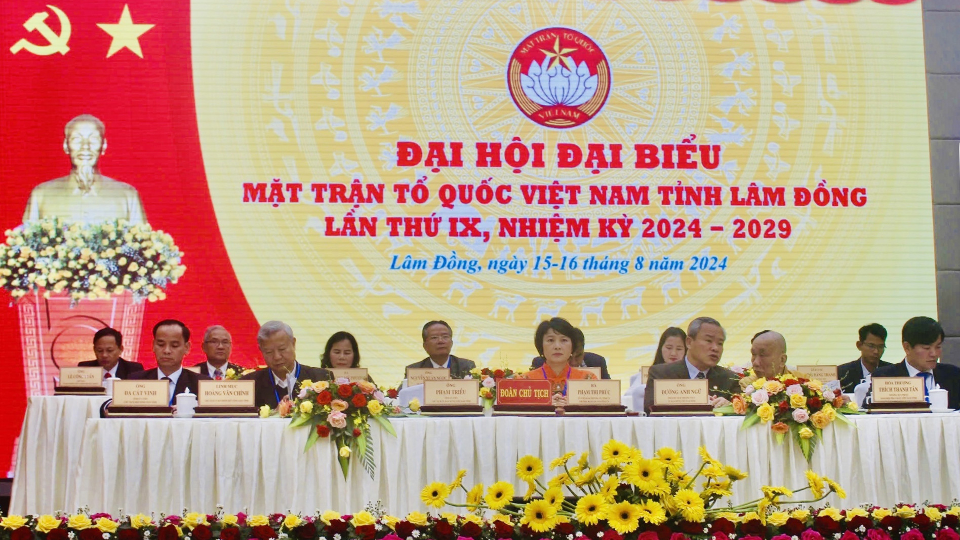 Khai mạc Đại hội đại biểu Mặt trận Tổ quốc Việt Nam tỉnh Lâm Đồng lần thứ IX, nhiệm kỳ 2024-2029