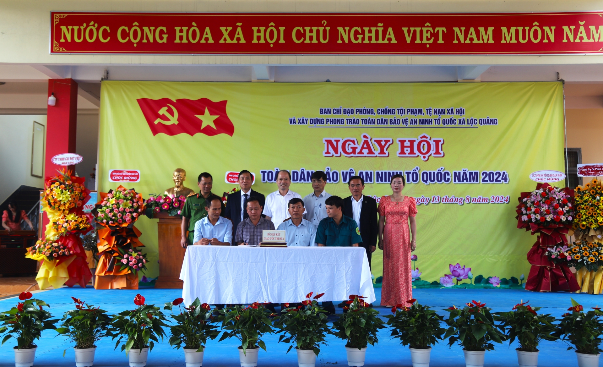 Bảo Lâm: Tổ chức điểm Ngày hội Toàn dân bảo vệ an ninh Tổ quốc