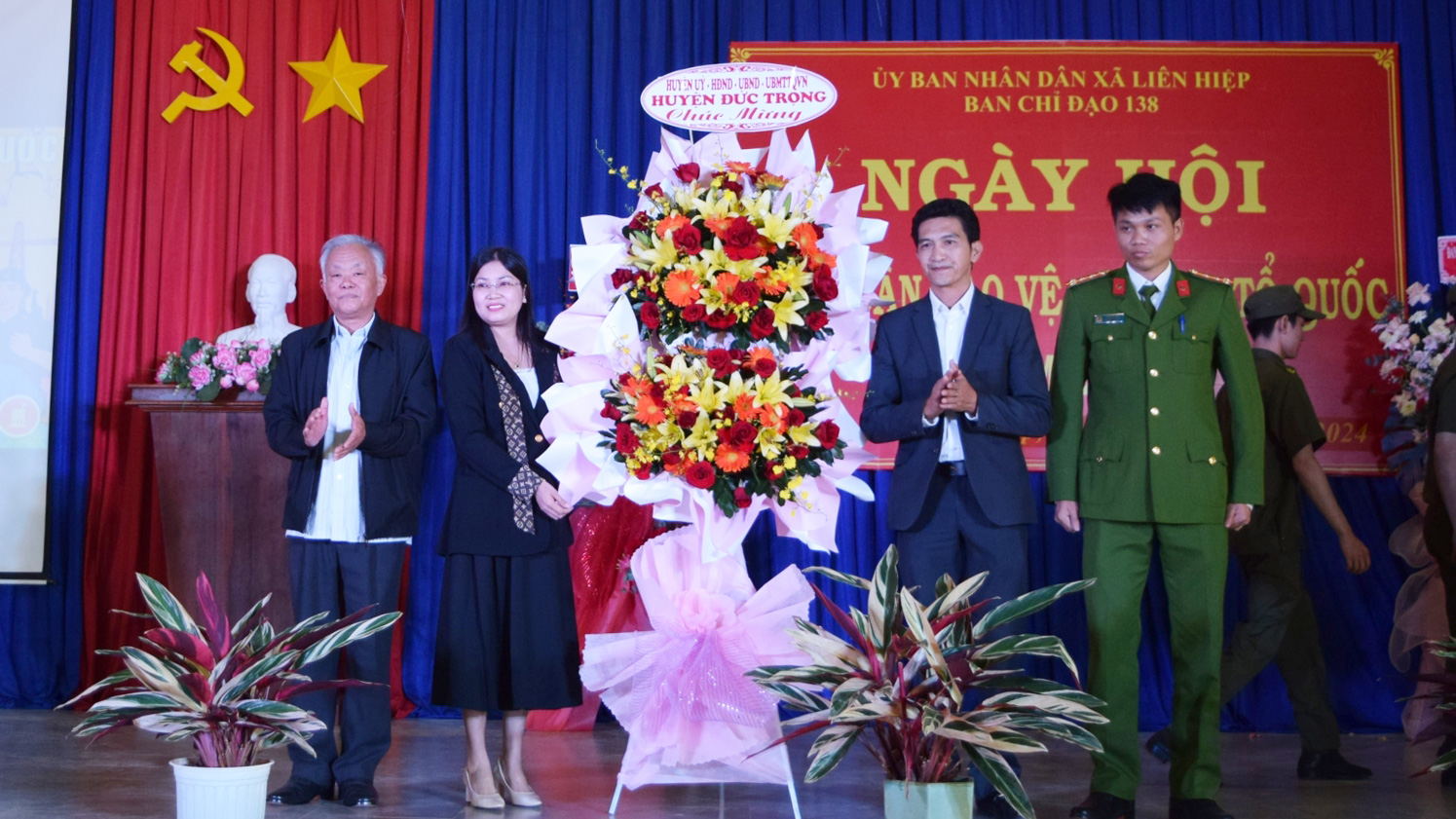 Đức Trọng tổ chức điểm Ngày hội Toàn dân bảo vệ an ninh Tổ quốc năm 2024