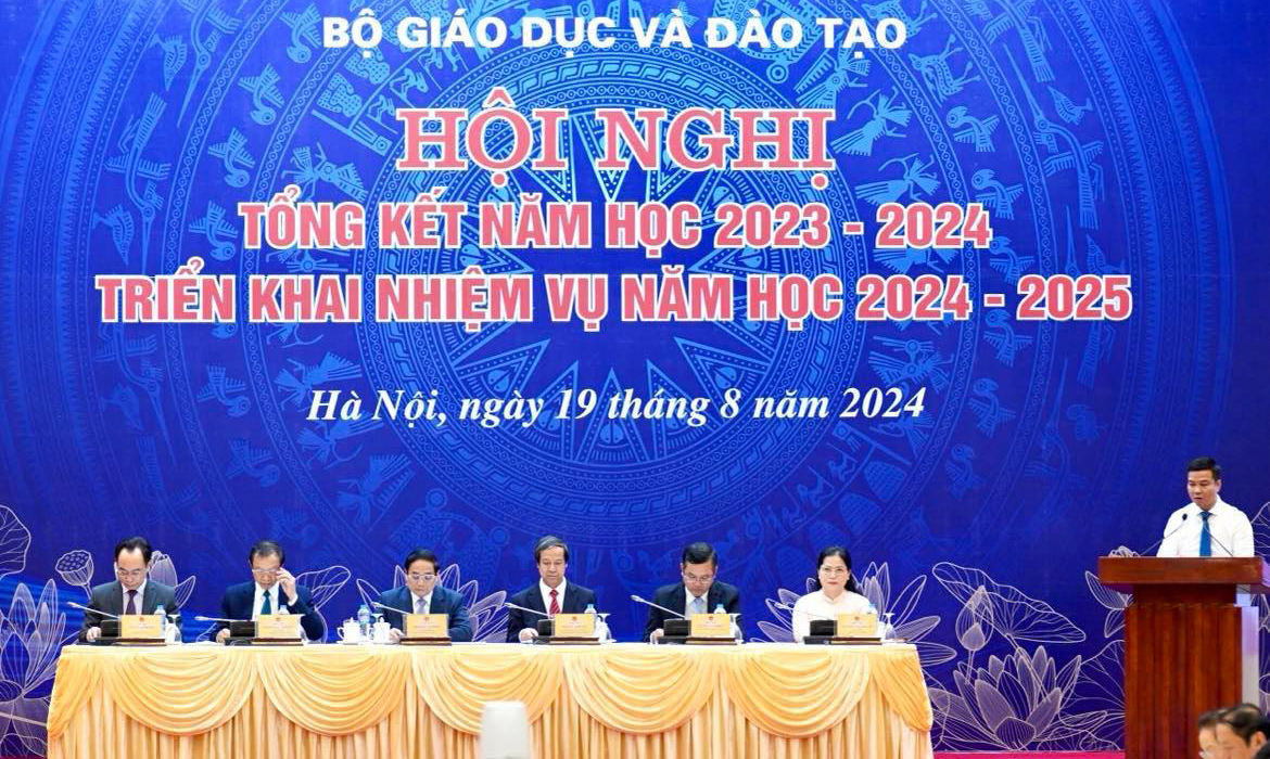 Hội nghị trực tuyến toàn quốc triển khai nhiệm vụ năm học 2024 - 2025