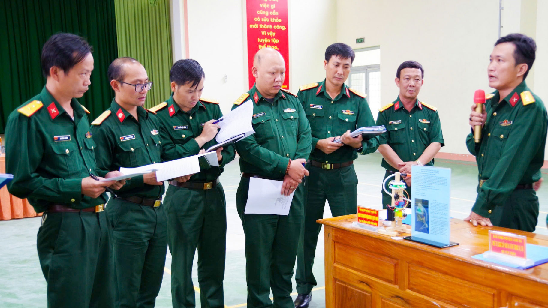 49 sáng kiến tiêu biểu tại Hội thi Sáng kiến Lực lượng vũ trang tỉnh năm 2024