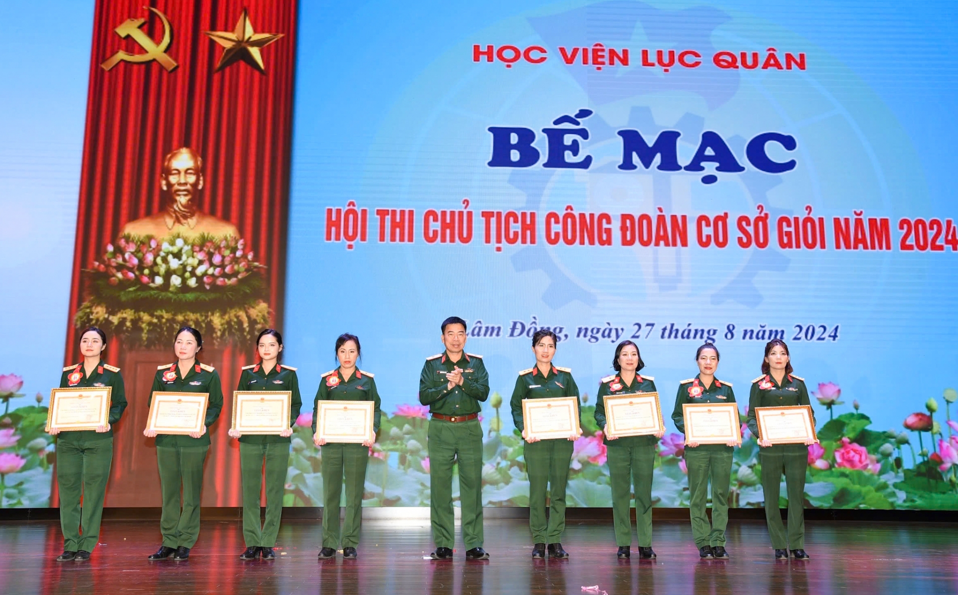 Sôi nổi Hội thi Chủ tịch Công đoàn cơ sở giỏi cấp Học viện năm 2024