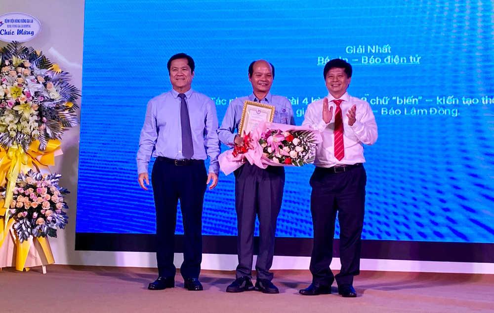 Báo Lâm Đồng đoạt giải Nhất giải Báo chí khu vực Tây Nguyên lần thứ I - năm 2023