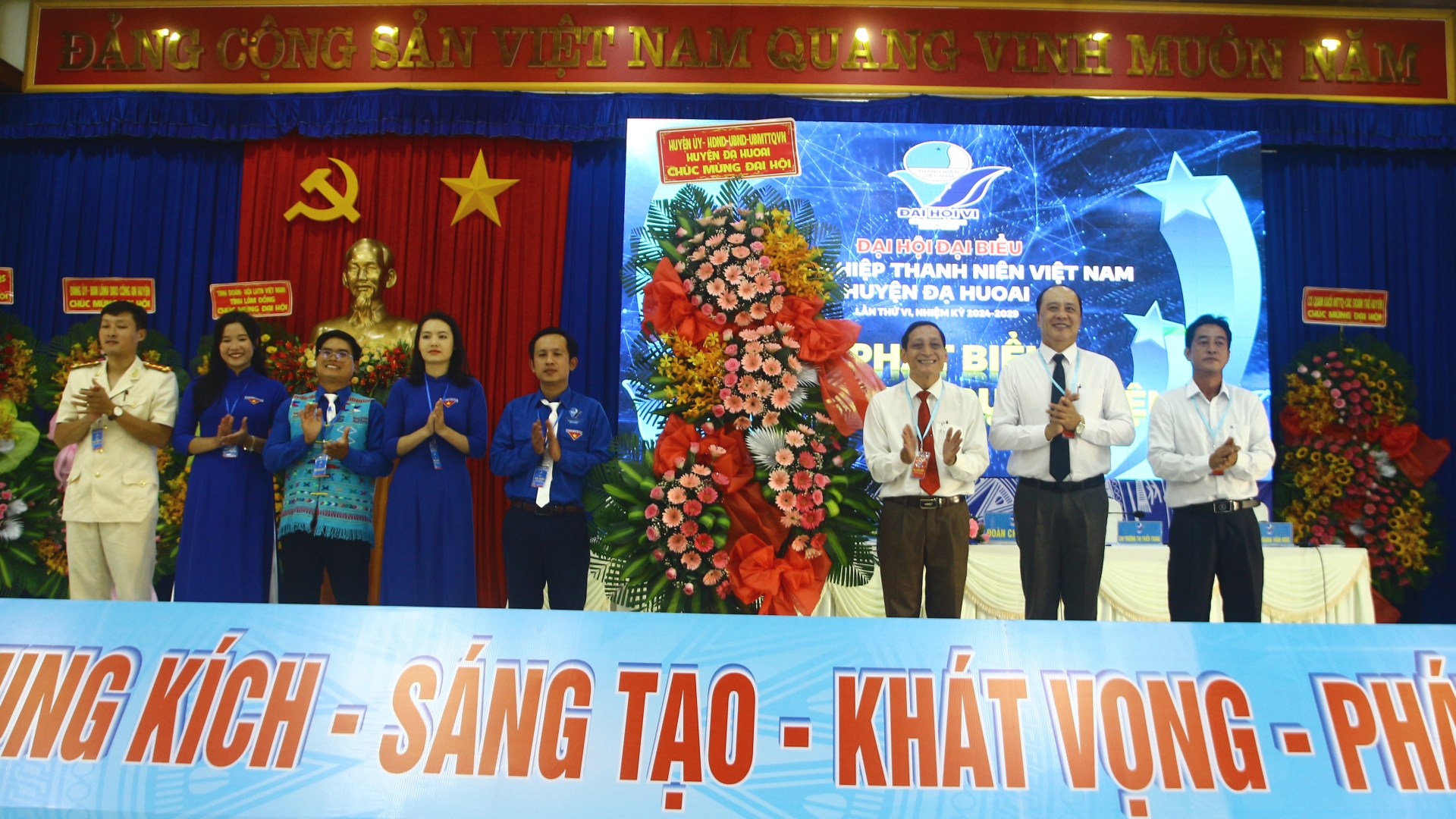 Đại hội đại biểu Hội LHTN Việt Nam huyện Đạ Huoai lần thứ VI