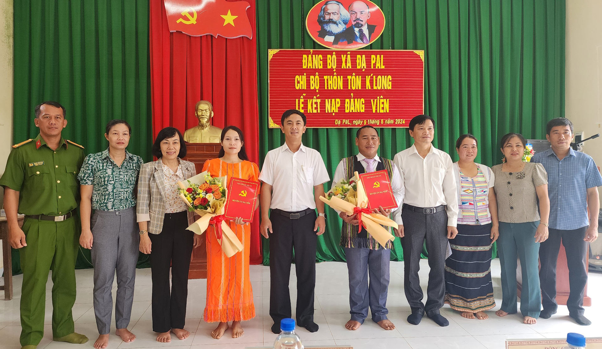 Đạ Tẻh đẩy mạnh phát triển đảng viên trong vùng đồng bào dân tộc thiểu số