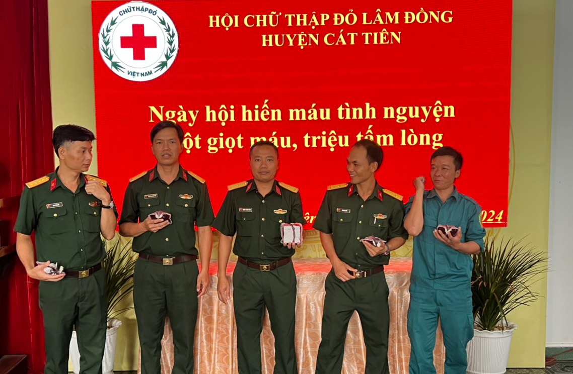 Cát Tiên: Tiếp nhận 205 đơn vị máu tại Ngày hội Hiến máu tình nguyện