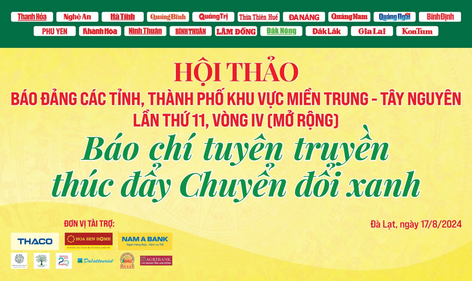 Tài liệu Hội thảo Báo Đảng các tỉnh, thành phố khu vực miền Trung - Tây Nguyên lần thứ XI