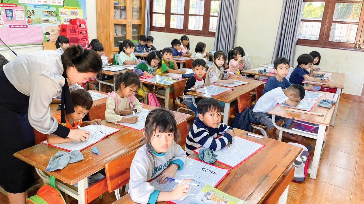 Đà Lạt: Chuẩn bị tiếng Việt cho học sinh vào lớp 1