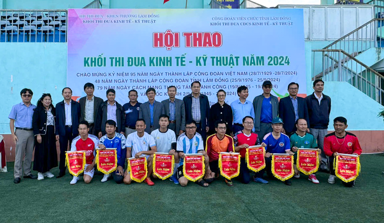 Sôi nổi Hội thao Khối thi đua Kinh tế - Kỹ thuật năm 2024