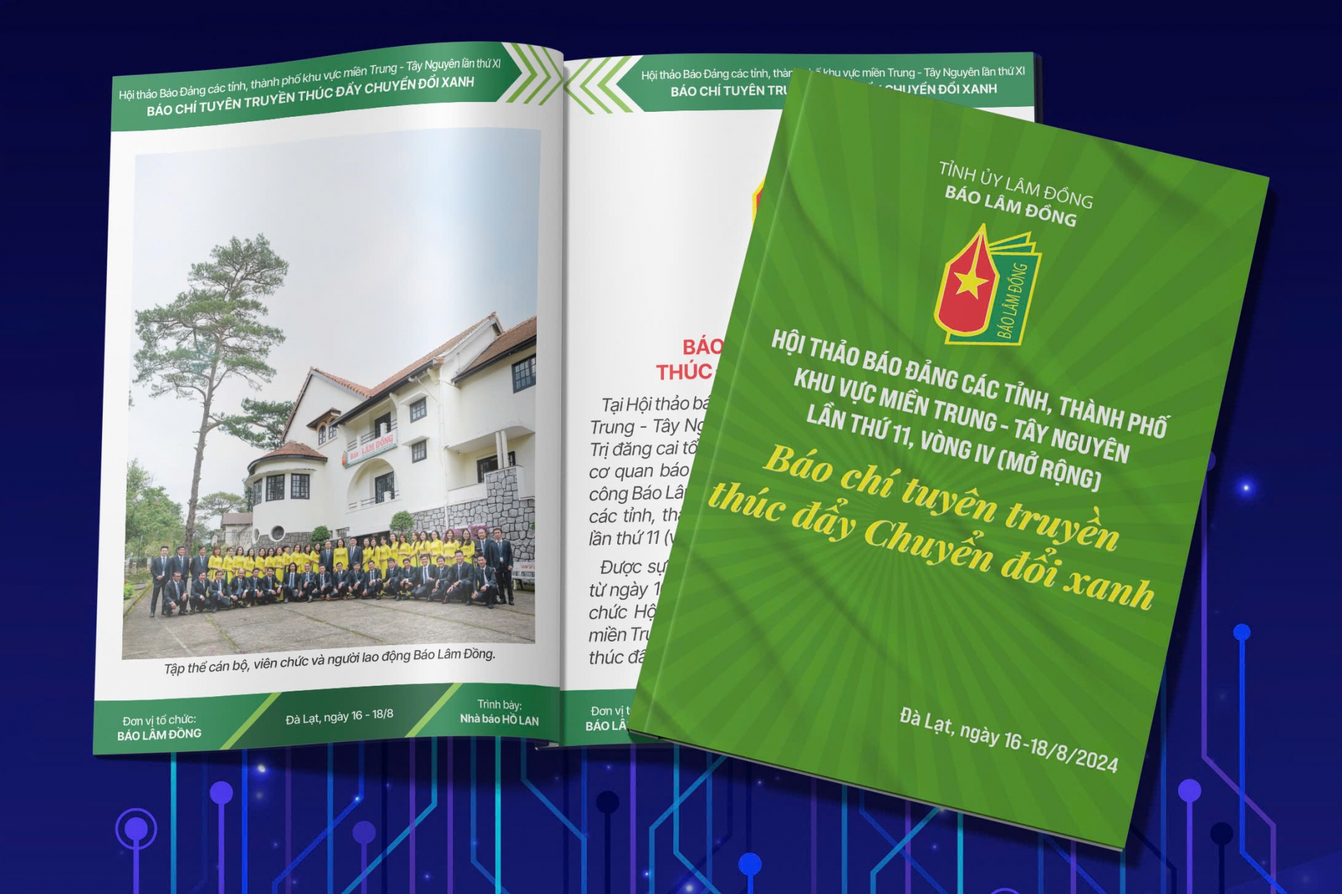 Hội thảo Báo Đảng khu vực miền Trung - Tây Nguyên 2024: Báo chí tuyên truyền thúc đẩy chuyển đổi xanh