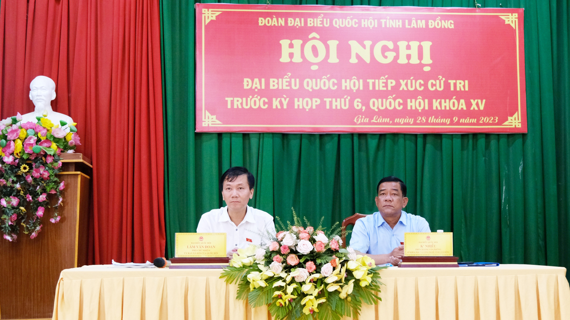 Cử tri Lâm Hà kiến nghị nhiều ý kiến tới ĐBQH Lâm Đồng