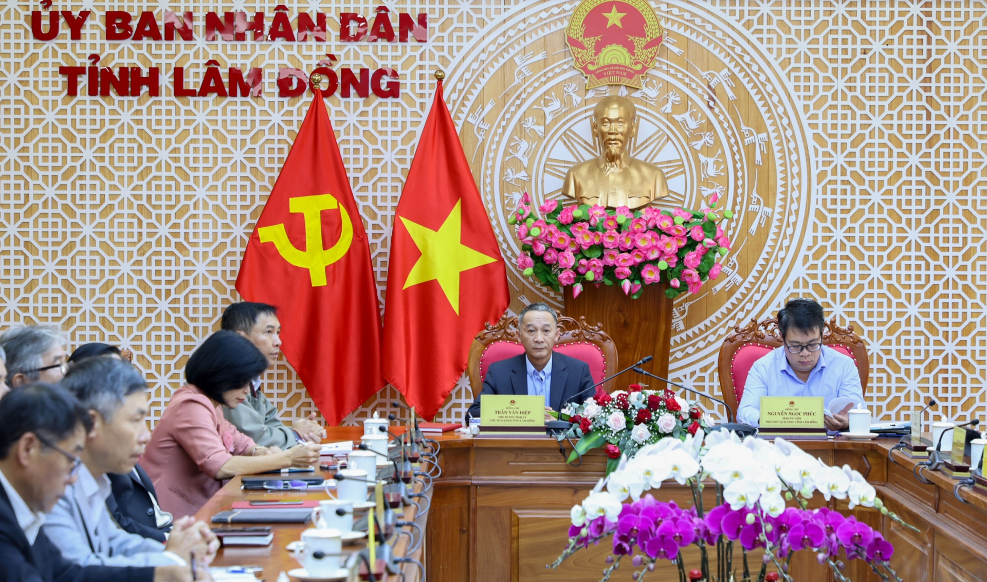 Chủ tịch UBND tỉnh Lâm Đồng dự Hội nghị trực tuyến Chính phủ làm việc với doanh nghiệp Nhà nước