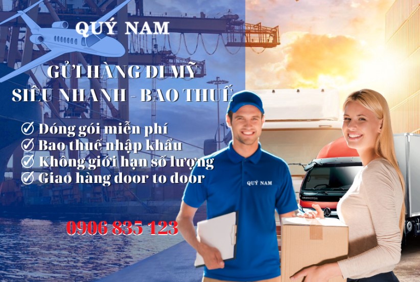 Ship hàng đi Mỹ giá rẻ uy tín, nhận hàng nhanh chóng