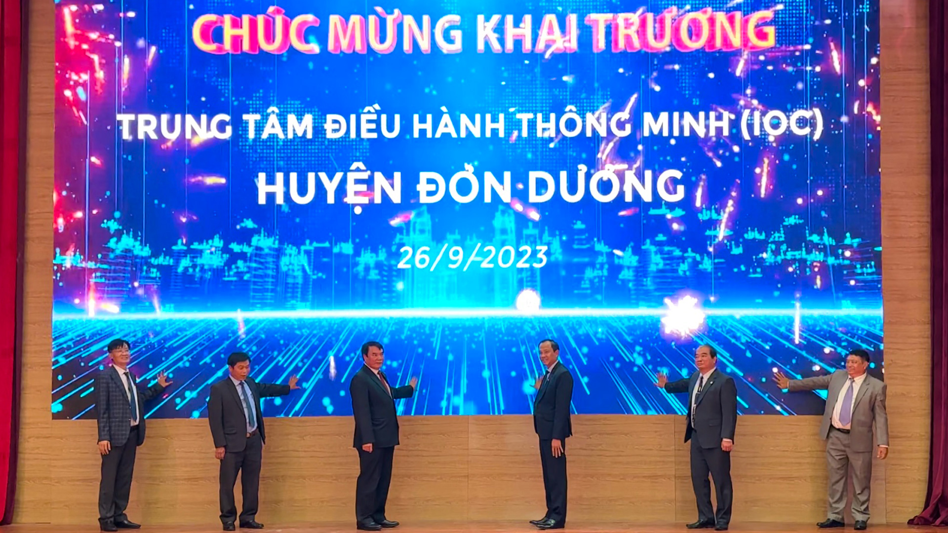 Trung tâm điều hành thông minh - IOC Đơn Dương chính thức đi vào hoạt động