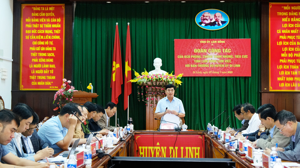 Di Linh thực hiện tốt công tác nội chính