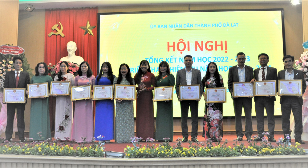 Đà Lạt tổng kết năm học 2022-2023, triển khai phương hướng, nhiệm vụ năm học 2023-2024