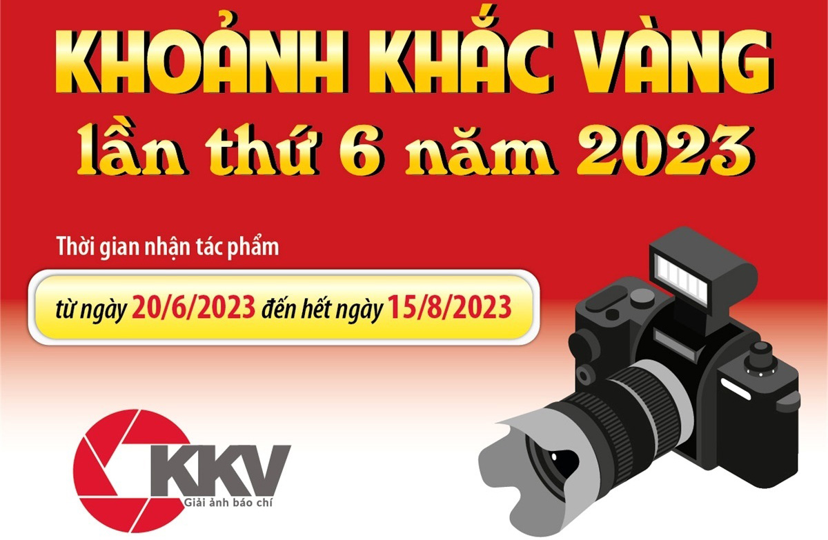 Giải ảnh báo chí Khoảnh khắc Vàng lần thứ 6 năm 2023