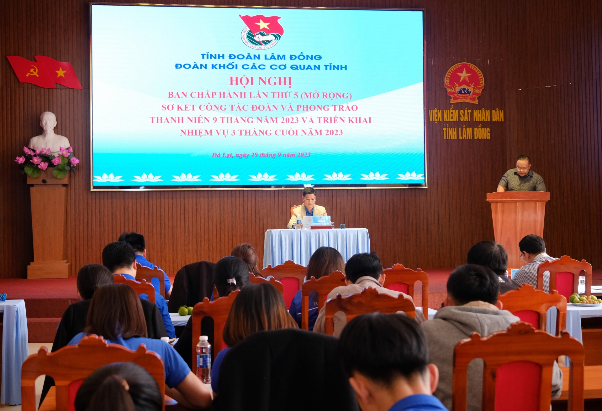 Đoàn Khối Các cơ quan sơ kết công tác Đoàn và phong trào thanh niên 9 tháng