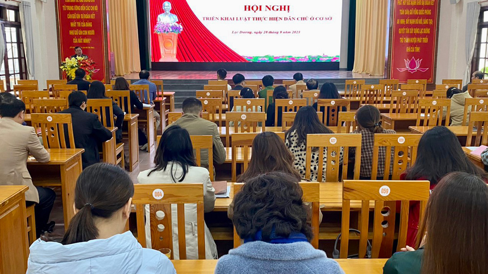 Lạc Dương: Tuyên truyền Luật Thực hiện dân chủ ở cơ sở