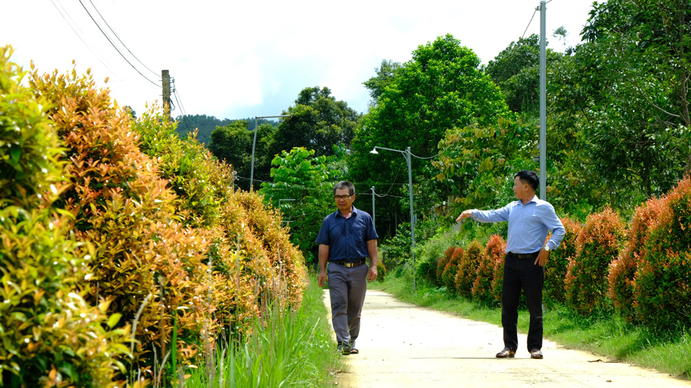 Sáng, xanh, sạch, đẹp trên những tuyến đường quê ở Nam Ninh