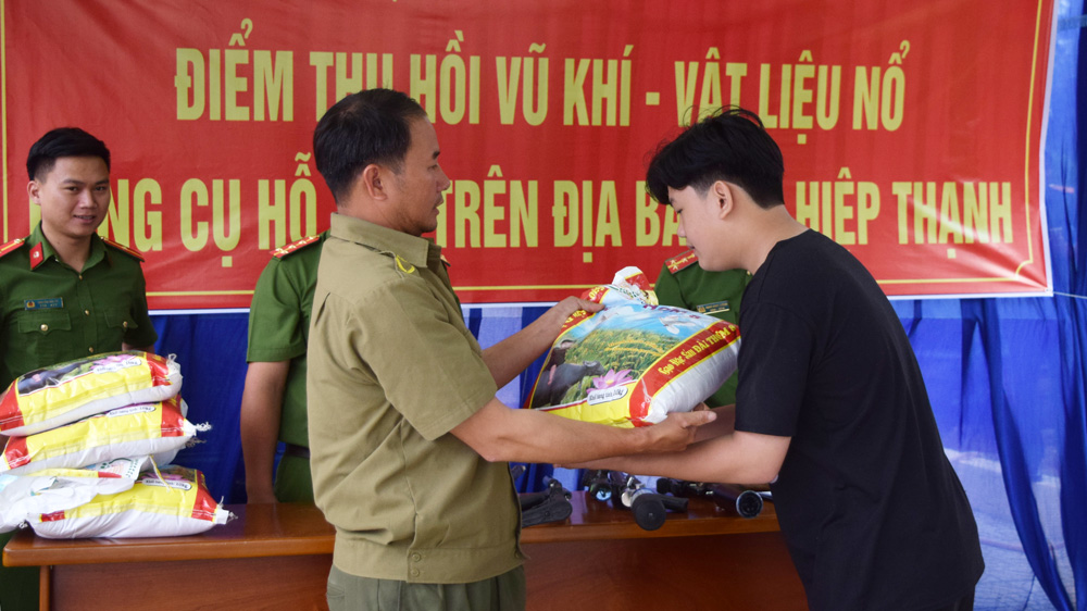 Hiệu quả Mô hình “Đổi gạo lấy vũ khí” ở Đức Trọng