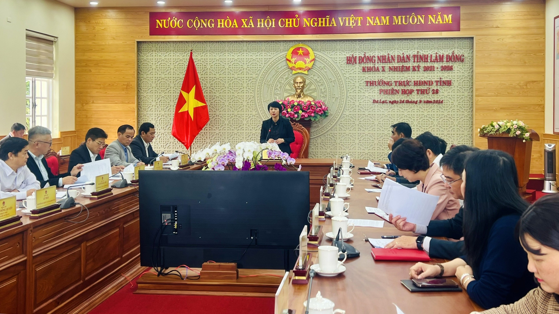 Thường trực HĐND tỉnh tổ chức phiên họp thứ 28