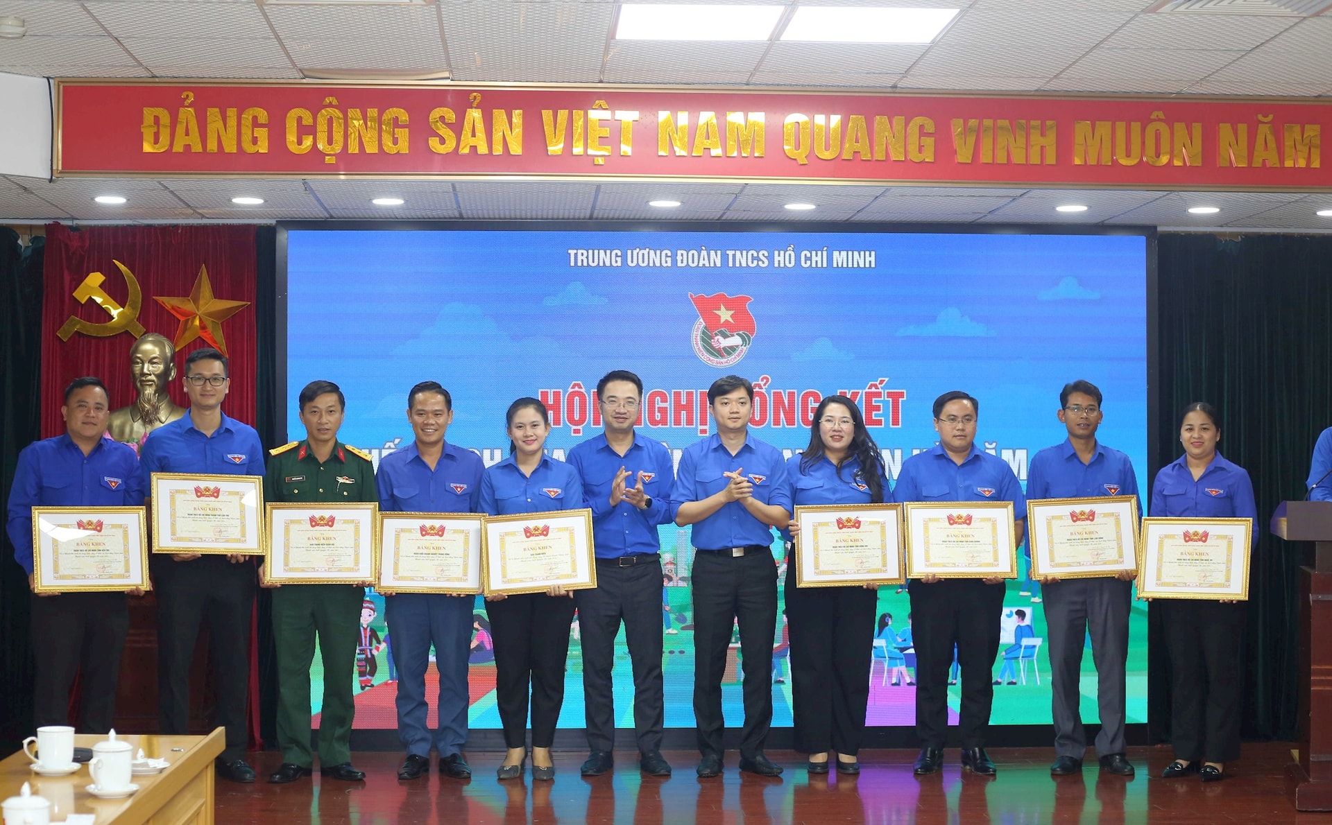 Tỉnh Đoàn Lâm Đồng nhận Bằng khen của Trung ương Đoàn