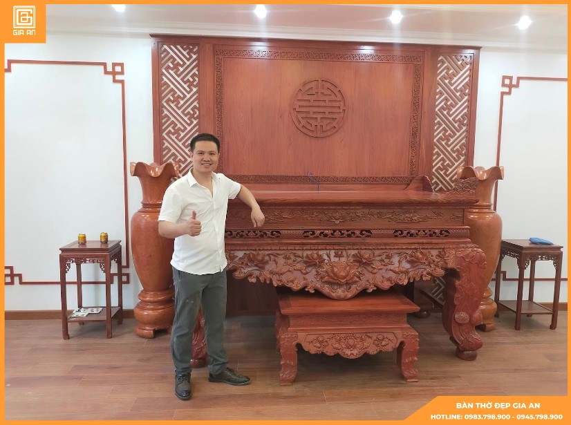 Bàn thờ treo tường bán chạy nhất tại Bàn Thờ Đẹp Gia An
