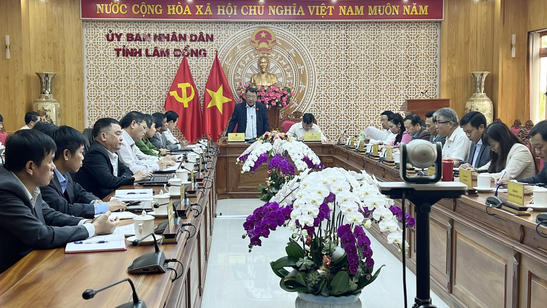 Đoàn ĐBQH làm việc với UBND tỉnh trước Kỳ họp thứ 6, Quốc hội khoá XV
