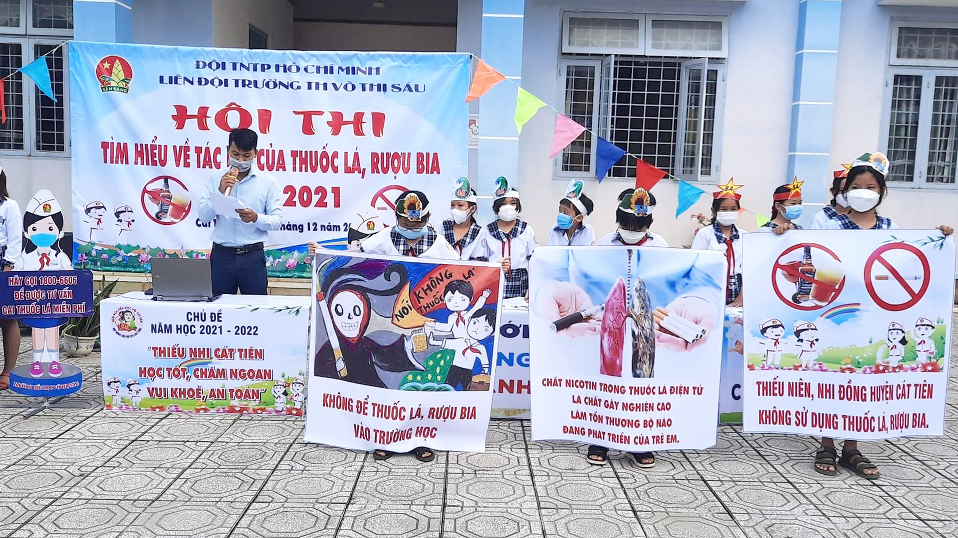 Cát Tiên: Đẩy mạnh phòng, chống tác hại của thuốc lá