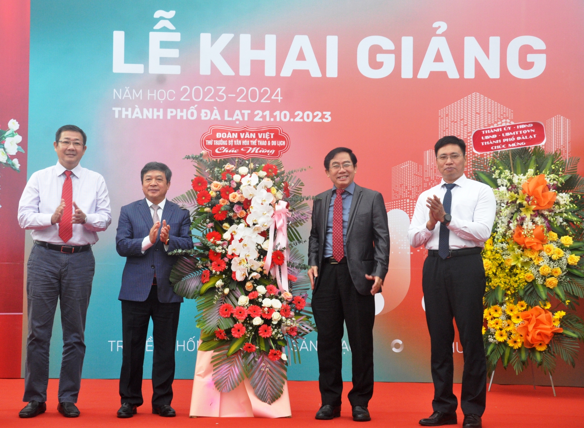 Trường Đại học Kiến trúc TP Hồ Chí Minh cơ sở Đà Lạt khai giảng năm học mới