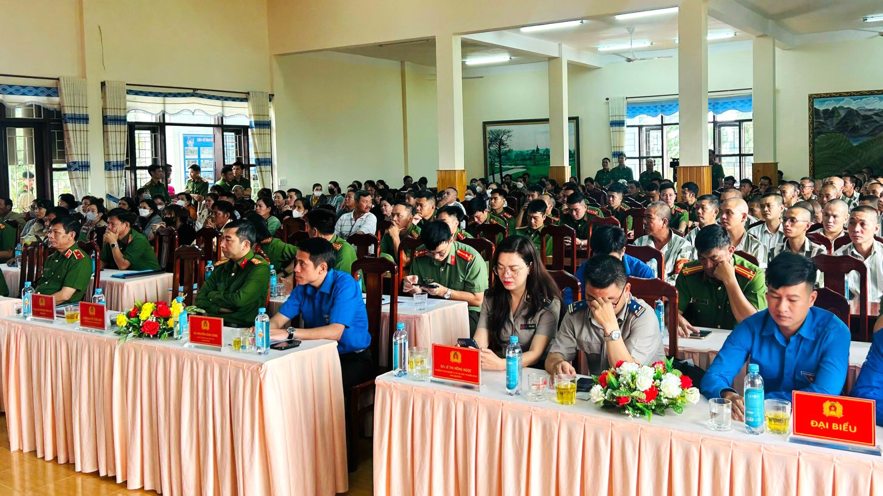 Trại giam Đại Bình tổ chức Hội nghị gia đình phạm nhân