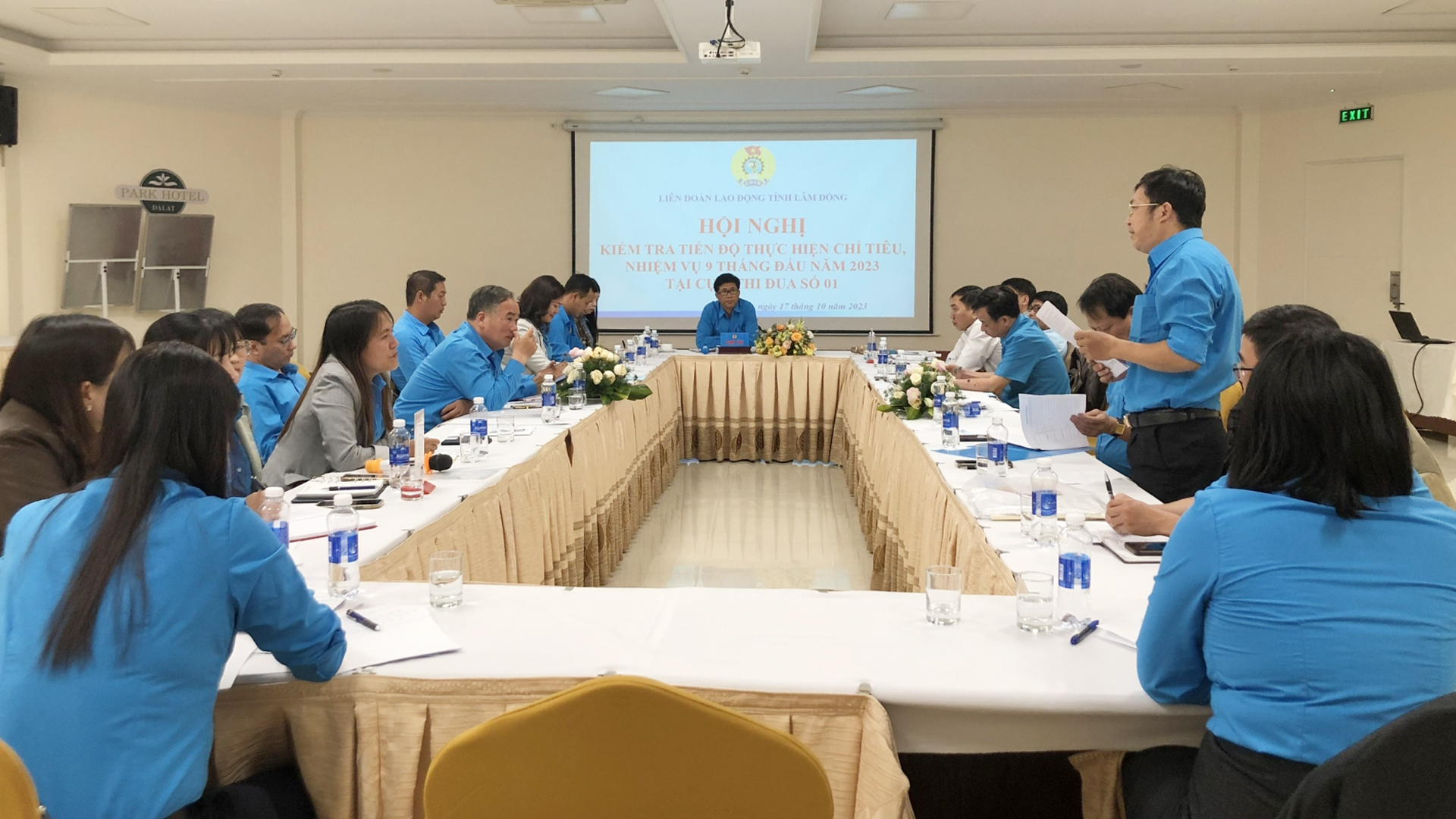Liên đoàn Lao động tỉnh kiểm tra tiến độ thực hiện chỉ tiêu hoạt động công đoàn